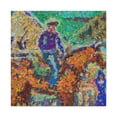 thumbnail image 3 of Saloon in Pointillism - Canvas, 3 of 25