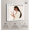 thumbnail image 2 of Coffee Break Shadowbox Print Fashion Art Prints by Art Remedy, White Frame, 40 x 40, 2 of 6