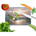 thumbnail image 2 of Caroline's Treasures Lighthouse Scene with Boat Glass Cutting Board Large, 2 of 2