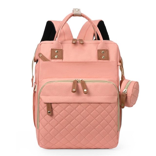 Bolsa Mochila Maternidade Impermeável Bebê Menino Menina, Grande capacidad e