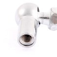 thumbnail image 3 of Unique Bargains M6 Female M8 Male Thread Dia Metal L-Shape Rod End Bearing Silver Tone 2pcs, 3 of 3