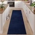 thumbnail image 6 of Extra-Long Soft Pile Runner Rug Skid Resistant Backing Rug Runner Solid Colors Cut to Size Roll Runner Rugs - 8 Feet x 26 Inch, 6 of 7