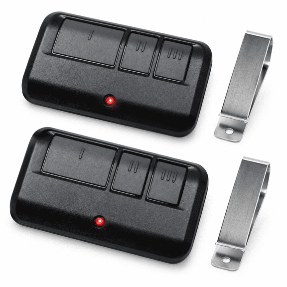 VORALYN 2-Pack 893Max Chamberlain Garage Door Opener Remote|3-Year Warranty Fcc Certified Compatible with Sears Craftsman Fcc Certified Universal Garage Door Opener Remote