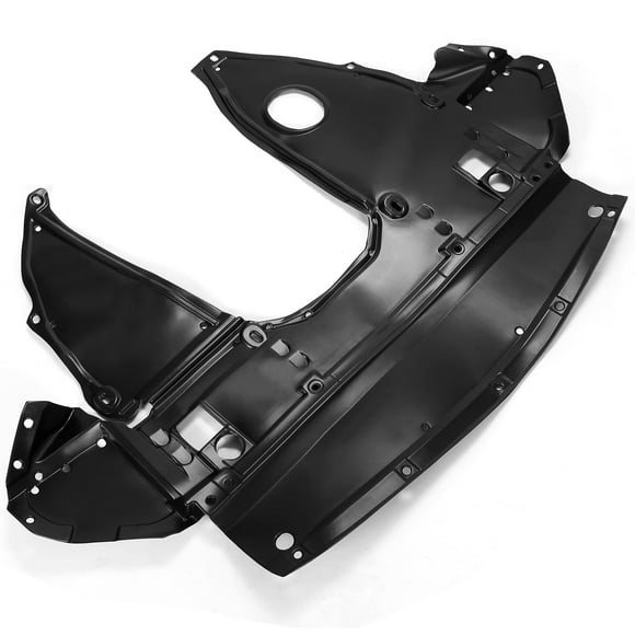 Kojem Front Engine Splash Shield Compatible with 2016-2020 Nissan Maxima Altima 2021 Nissan Maxima 40th Anniversary Edition Replacement for NI1228164 75890-9HS0A Plastic Black