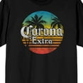 thumbnail image 2 of Corona Logo Gradient Men's Black T-Shirt-XXL, 2 of 4