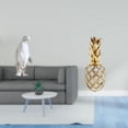 thumbnail image 2 of Escultura de pingüino, estatua de resina, figura decorativa, artesanía artística, adorno dorado, material de resina de calidad, líneas suaves,, 2 of 8