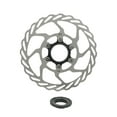 thumbnail image 2 of ZheElen Bicycles Center Lock Disc Brake Rotor Portable Detachable Replacement Anti-corrosive Heats Dissipation Cycle Rotors 160mm 1Set, 2 of 6
