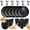 Black, variant on Soulgenix Dinnerware Sets, 42 Pcs Unbreakable Dinnerware Sets for 6, Microwave Dishwasher Safe, Black
