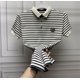 thumbnail image 3 of Camisetas elegantes de estilo urbano para hombre con cuello, camisetas casuales tipo polo para hombre, ropa de verano de manga corta, lisas y económicas, 3 of 5