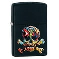 thumbnail image 2 of 49187 Zippo Textured Multi Color Skull Design Windproof Pocket Lighter, 2 of 15