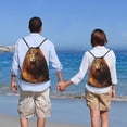 thumbnail image 5 of Balery Cool Fire Lion Pattern Drawstring Backpack Bag Sport Gym Sackpack Cinch Bags Pattern Drawstring Backpack Bag Sport Gym Sackpack Cinch Bags -Medium, 5 of 6