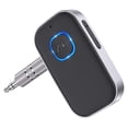 thumbnail image 1 of Bluetooth 5.0 Adaptador de audio Radio de coche Entrada auxiliar Receptor inalámbrico Receptor de música de llamada manos libres sidaley EL001514-00B, 1 of 2