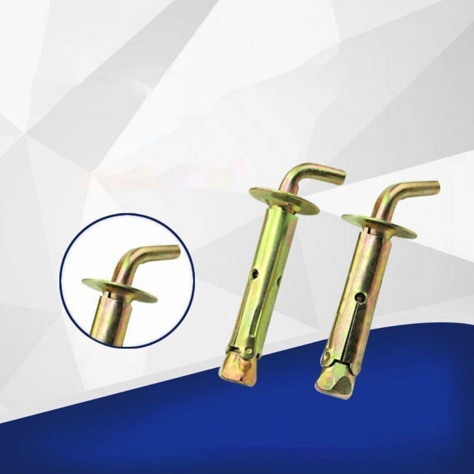10 Pcs Water Heater Expansion Screw Bolt Anchors Wall Hung Heavy Bolt Screw Hook
