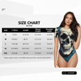 thumbnail image 5 of Zufioo Modern Hip-Hop Skull Women's Shapewear Bodysuits, Slimming Fit Body Suit,One Piece Bodysuit,Body Shaper,Easy To Put On and Take Off -Medium, 5 of 7
