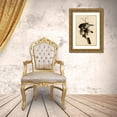 thumbnail image 3 of Vintage Apple Collection 13x18 Gold Ornate Wood Framed with Double Matting Museum Art Print Titled - Rough Legged Falcon, 3 of 4