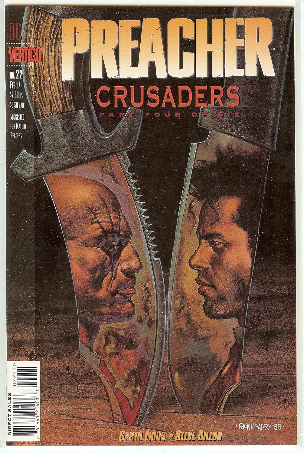 Preacher Garth Ennis NM #22