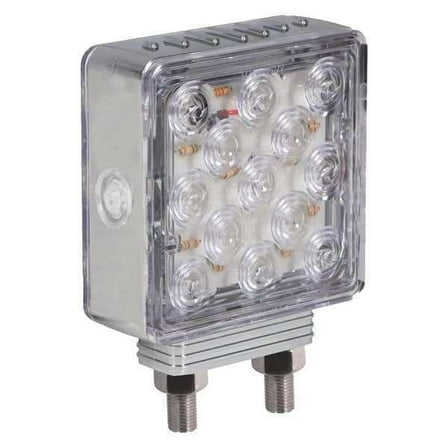 Maxxima Spot Light,1-51/64" D,4-1/2" W,4-1/2" H M42362RYCL-A