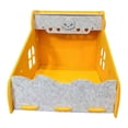 thumbnail image 1 of Rascador para gatos, cama tipo tumbona para gatos, multiusos, resistente al desgaste, mueble de juguete grueso. Naranja, 1 of 8