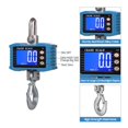thumbnail image 2 of Balance Numérique Suspendue 1000kg/ 2204lbs Balance Grue Robuste Rétroéclairage LCD Unité de Balance Industrielle pour Chantier, Portable, 2 of 6