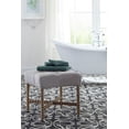 thumbnail image 4 of Cape Town Bobbin Turned Occasional Stool, Linen Upholstery, 4 of 4