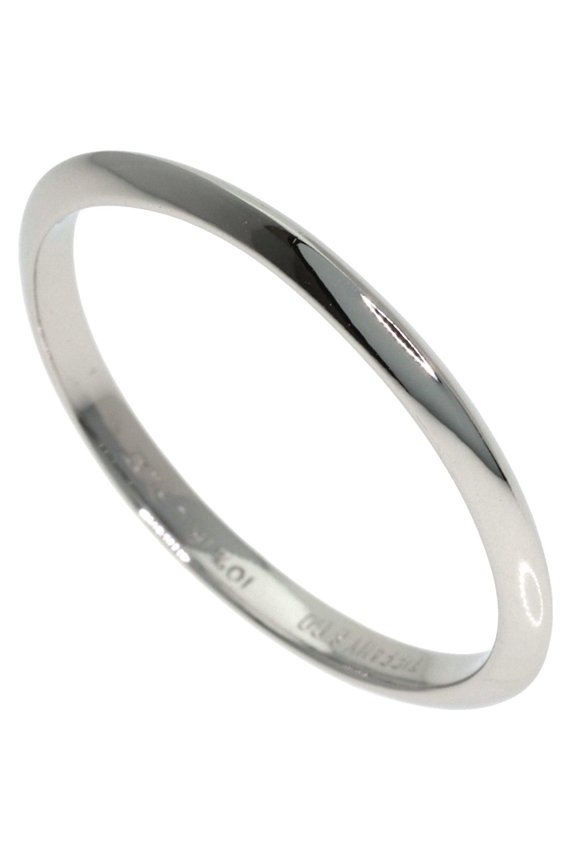 Pre-Owned Tiffany & Co. Knife Edge Ring, Platinum PT950, Women's Ring.