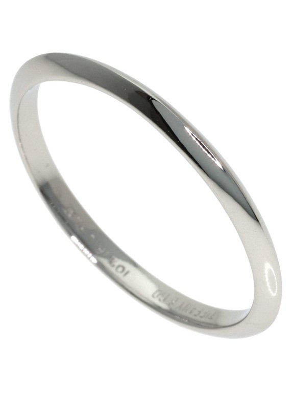 Pre-Owned Tiffany & Co. Knife Edge Ring, Platinum PT950, Women's Ring.