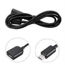 1M Micro USB Male To Female Extension Data OTG Charger Cable Lead For
