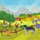 thumbnail image 5 of Figuras de juguete Yowlieu Realistic Farm Animal, 15 unidades, para niños, 5 of 7