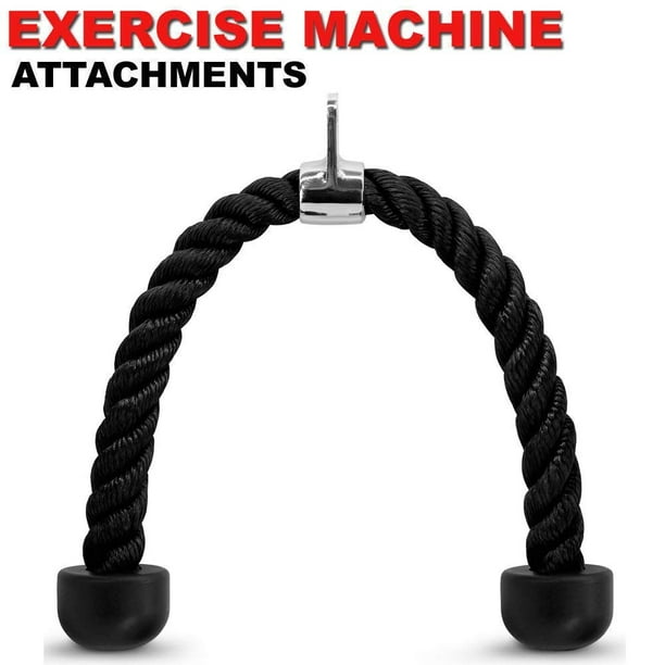 Fitness Maniac Tricep Rope Attachment Cable Machine Handle Fitness
