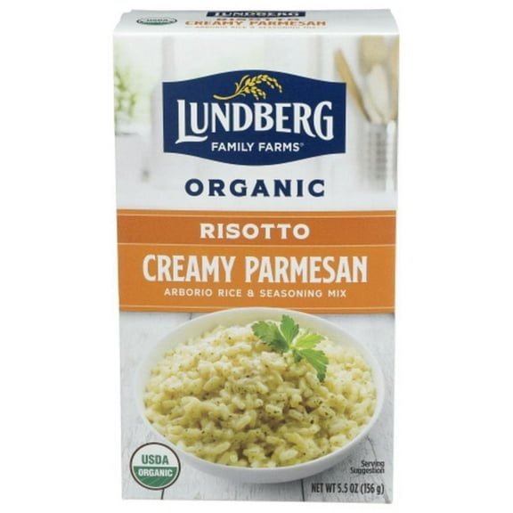 2X - Lundberg Organic Creamy Parmesan Risotto 5.5 oz