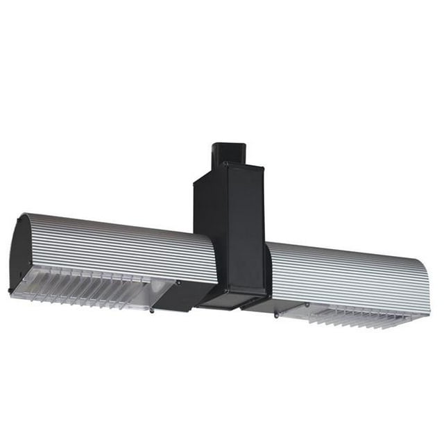 Jesco Lighting HCF703B H Contempo Series Compact Fluorescent Track Light for 3 - Wire Single Circuit Track System, Black