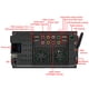 thumbnail image 3 of Reproductor Mp5 2 Din WiFi GPS Radio de coche Bluetooth compatible Estéreo FM AM Reproductor multimedia MP5 Likrtyny Accesorios para autos y motos, 3 of 9