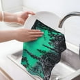 thumbnail image 6 of Sikiie Northern Lights 2 Waffle Weave Kitchen Dish Cloth,Super Absorbent Kitchen Dish Towels 16*26 Inches for Dish Rags Washing Dishes, Drying Dishes, 6 of 7