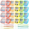 thumbnail image 2 of 24 PCS Bulk Digital Timer, Magnetic Timers for Classroom, On/Off Switch Minute Second Countdown Big LCD Display Timer, Loud Alarm for Exercise Cook Baking Teacher, 2 of 6