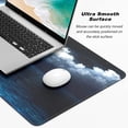 thumbnail image 3 of Extended Large Mouse Pad XXL Gaming Mousepad . x . Big Computer Keyboard Desk Pad Mouse Mat with Stitched Edges and Base for Office Gaming Marble, 3 of 7