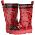 Kidorable red ladybug rain boots 7 7 Ladybug Rain Boots Red