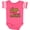 Football Pink and White, variant on Inktastic My Daddy is a Firefighter with Fire Truck Boys or Girls Baby Bodysuit