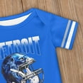 thumbnail image 4 of Detroit Newborn City Baby Girl Boy Clothes Unisex,Football Team Clothing Short Sleeve Apparel,Baby Bodysuits,Size:3-24 Months, 4 of 5