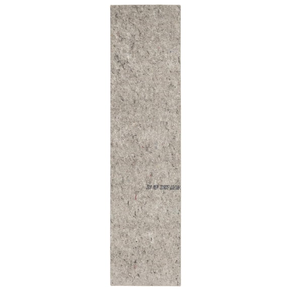 Mohawk Home 12' x 2' Rectangular Rug Pad, 3/8" Thick with Latex Rubber Gripper