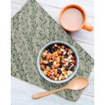 thumbnail image 3 of Green Floral Kitchen Dish Towels for Drying Dishes Set of 2, Spring Flowers Pattern Botanical Vintage Waffle Weave Microfiber Hand Tea Bathroom Towels Quick Dry & Absorbent Towel 12x12, 3 of 7