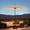 Beige, variant on NeoNiches 10FT Solar Led Patio Umbrella with Base Included, 32 LED Lights, 8 Sturdy Ribs, Fade Resistant Waterproof POLYESTER DTY Canopy for Garden, Lawn, Deck, Backyard & Pool, Red