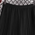 thumbnail image 5 of STETMN Women's Maxi Skirts Pleated Tulle Flowy Skirt Elastic Waist Swing Hem Elegant Skirt, 5 of 6