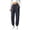 24# Dark Gray, variant on Pants for Women Stretchy Joggers with Pockets for Travel | Wide Leg Athletic Pants for Women Fashion Oversized Comfy Fitted Slacks for Work White XL