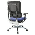thumbnail image 4 of Office Star Products Black Mesh Back with Custom Fabric Seat and Chrome Base sky, 4 of 5