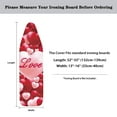 thumbnail image 6 of HELLHERO Household Iron Board Covers, Love Heart Print Ironing Board Cover Protector Standard Size, Decorative Covers for Ironing Board Non Stick Stain Scorch Resistant, 6 of 6