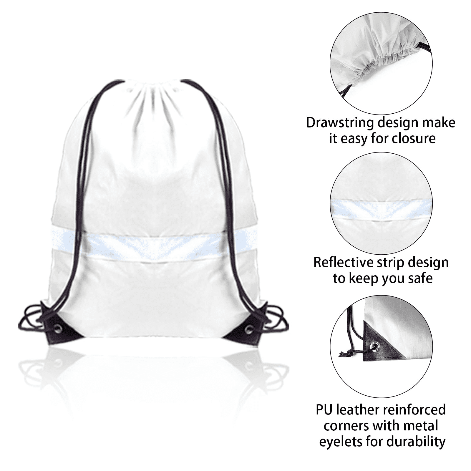 GoodtoU S With Reflective Strip - Lightweight Pack For Gym 