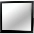 thumbnail image 1 of Benzara BM123539 Lennart II Black Rectangular Mirror, 1 of 1