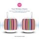 thumbnail image 4 of Altavoz portátil inalámbrico Bluetooth Packed Party - Stripe It Rich, 4 of 8