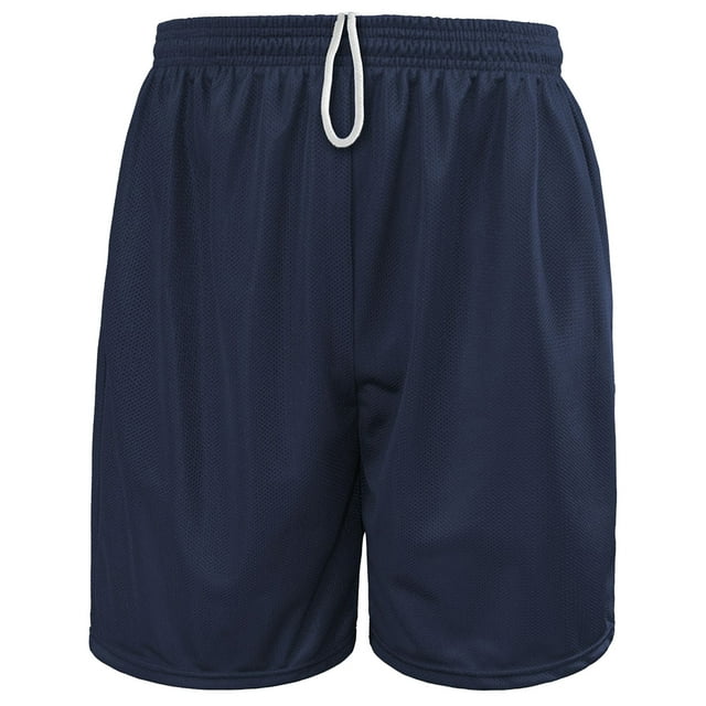 Soffe Men's 8 Inch Poly Mini-Mesh Fitness Short - 060B