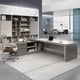 thumbnail image 3 of Corner L Shaped Office Desk Reception Living Room Executive Storage Computer Desks Luxury Standing Mesa De Escritorio Furniture My Lux Decor Round, 3 of 30